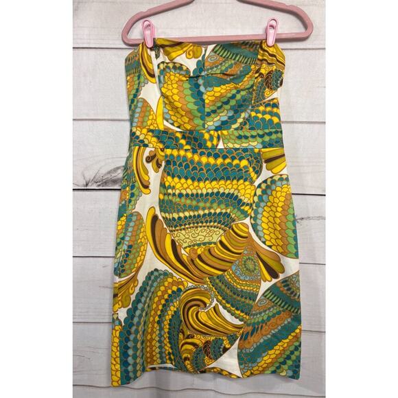 Trina Turk for Banana Republic Collection Cora Strapless Dress size 6 - Picture 1 of 7